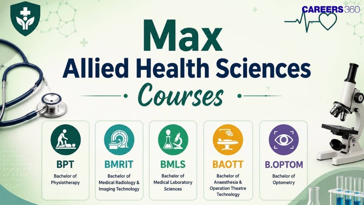 Max Allied Health Sciences Courses 2026: List of Courses, Eligibility & Fees